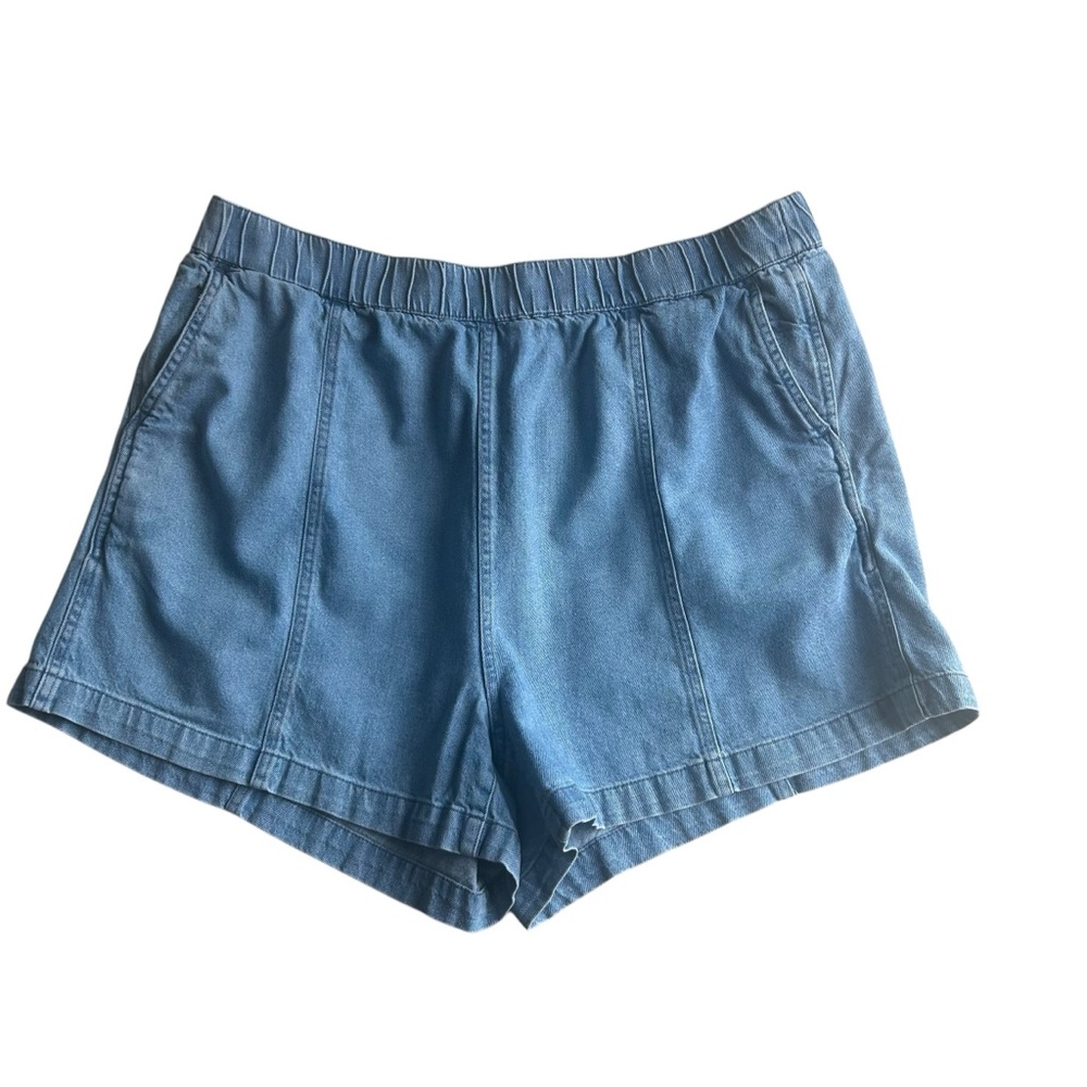 Madewell Denim Easy Pull-On Shorts in Rathmore Wash XL - Picture 4 of 10